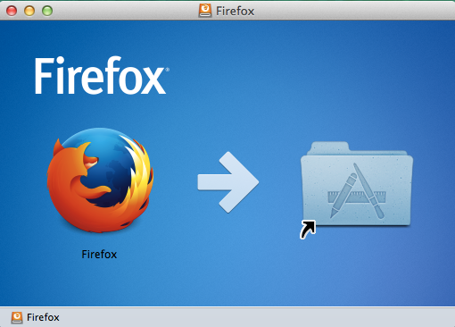 FireFox installation interaction on Mac